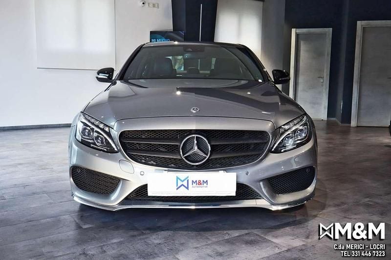 Usata Mercedes C220 Premium 170 CV (125 kW) 2014 Argento Berlina