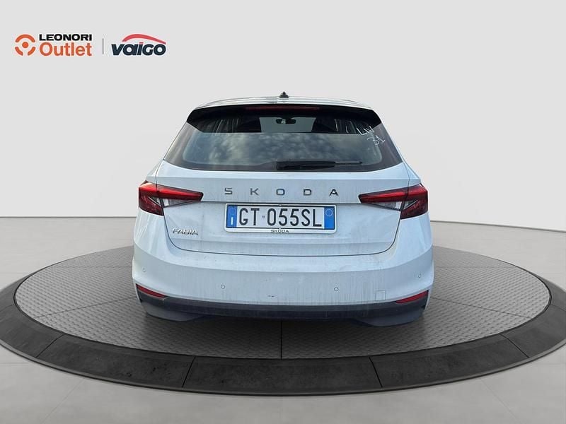 Usata Skoda Fabia Selection 80 CV (58 kW) 2024 Bianco luna metallizzato Berlina