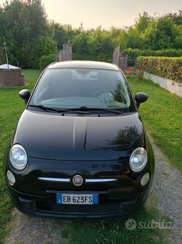 Usata Fiat 500 Pop 69 CV (50 kW) 2010 Nero Utilitaria