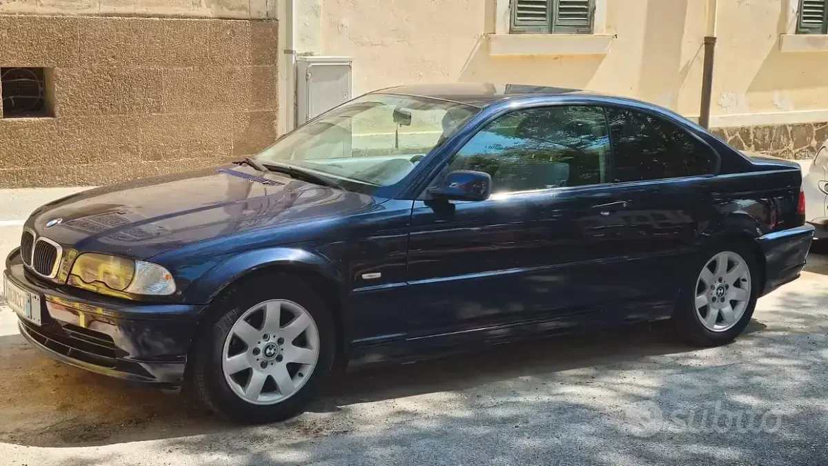 Usata BMW 318 118 CV (86 kW) 2000 Blu Coupé