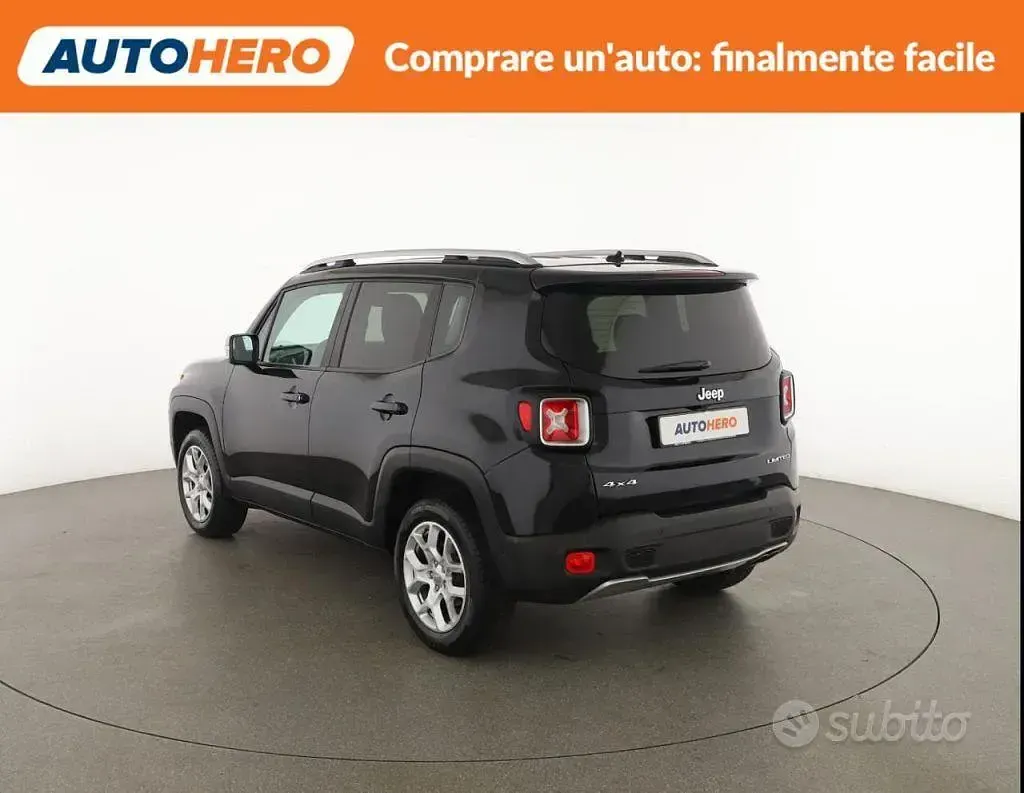 Usata Jeep Renegade Limited 140 CV (102 kW) 2017 Nero SUV