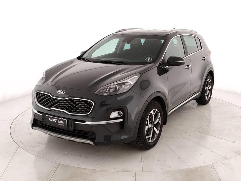 Grigio Usata 2021 Kia Sportage Plus SUV | 20.500 € (Buon prezzo) - Immagine 1/4