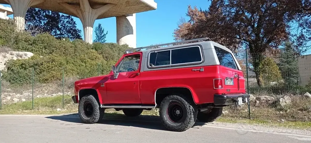 Usata Chevrolet Blazer 130 CV (95 kW) 1984 Rosso SUV