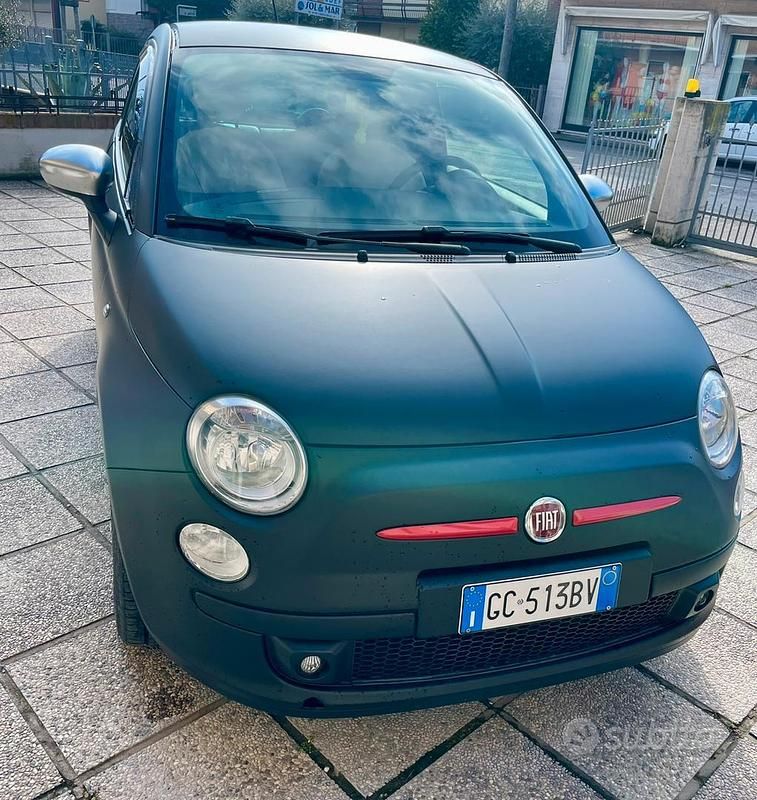 Usata Fiat 500 69 CV (50 kW) 2011 Nero Utilitaria