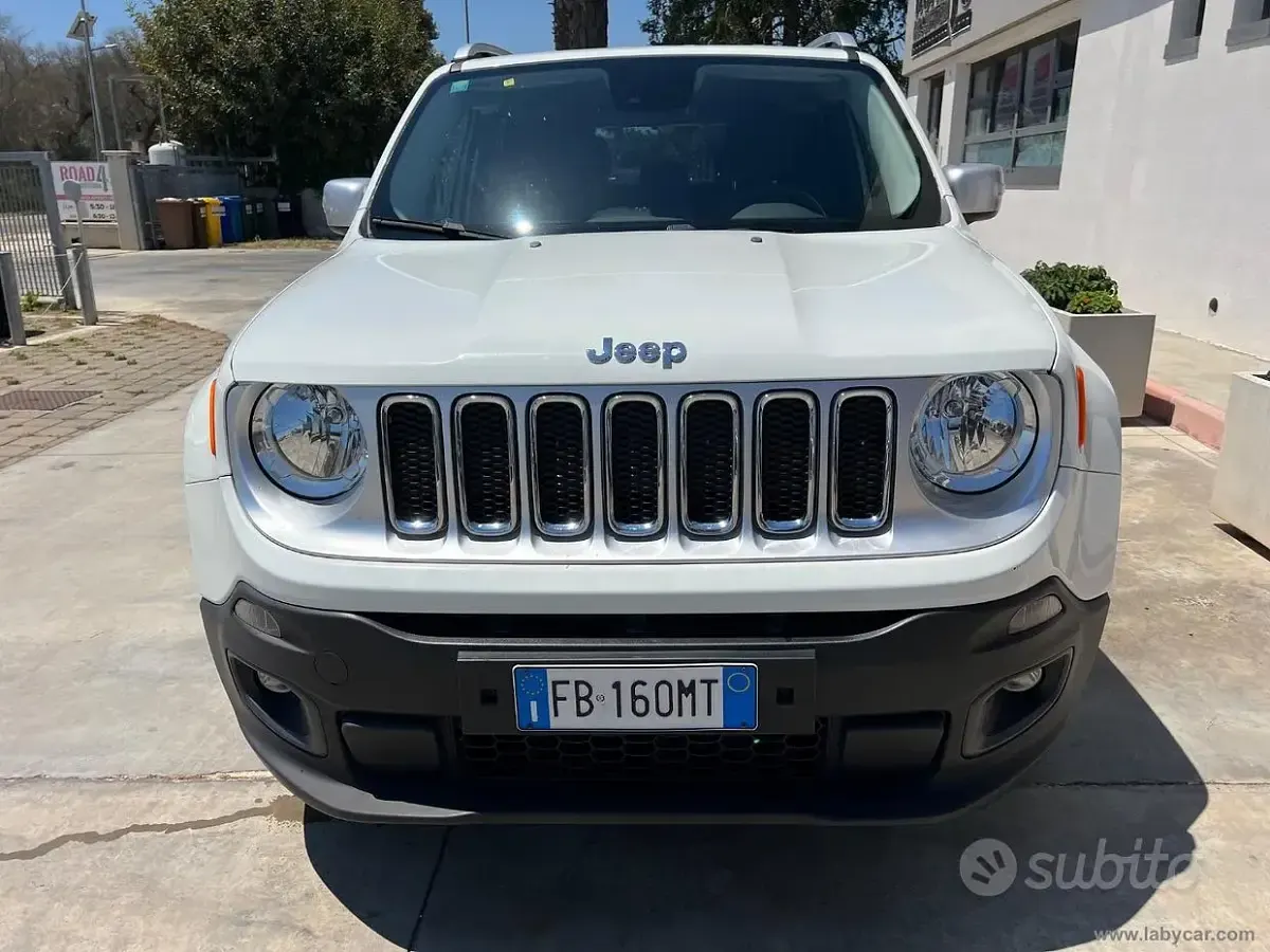 Usata Jeep Renegade Limited 120 CV (88 kW) 2015 Bianco SUV