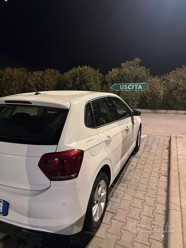 Usata VW Polo Comfortline 80 CV (58 kW) 2020 Bianco Utilitaria