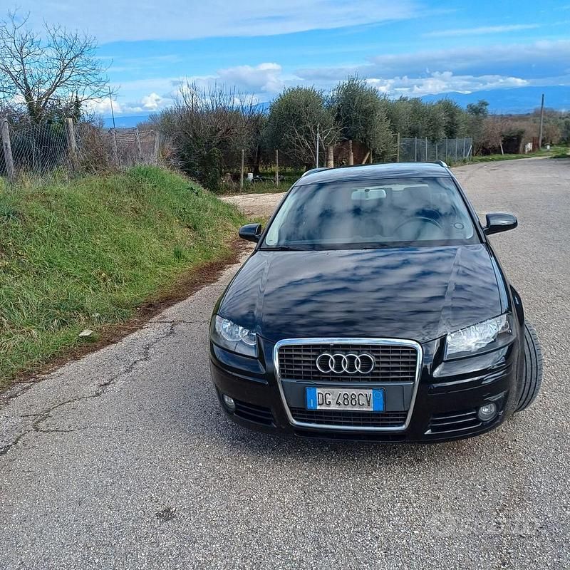 Usata Audi A3 Ambition 140 CV (102 kW) 2008 Nero Utilitaria