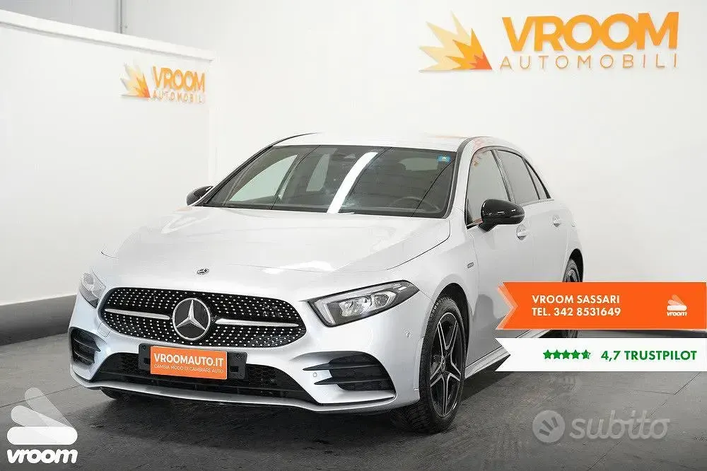 Usata Mercedes A250 Premium 160 CV (117 kW) 2020 Argento Berlina