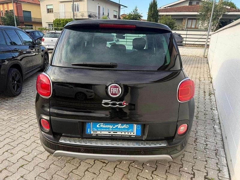 Usata Fiat 500L Trekking 84 CV (61 kW) 2015 Nero Monovolume