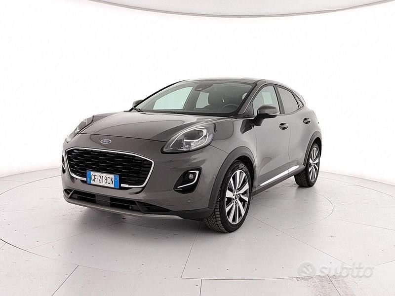 Usata Ford Puma Titanium X 120 CV (88 kW) 2021 Grigio SUV