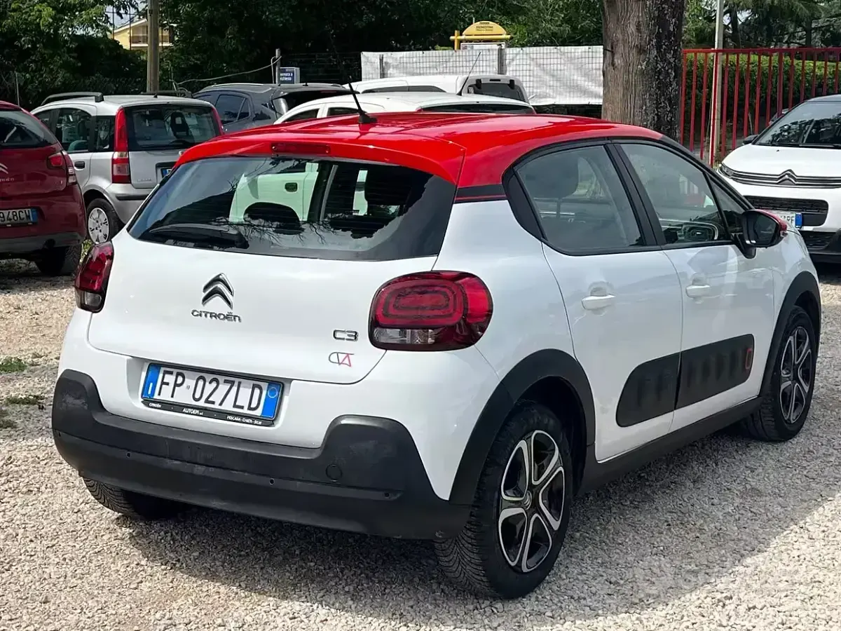 Usata Citroën C3 Feel 82 CV (60 kW) 2018 Bianco Utilitaria