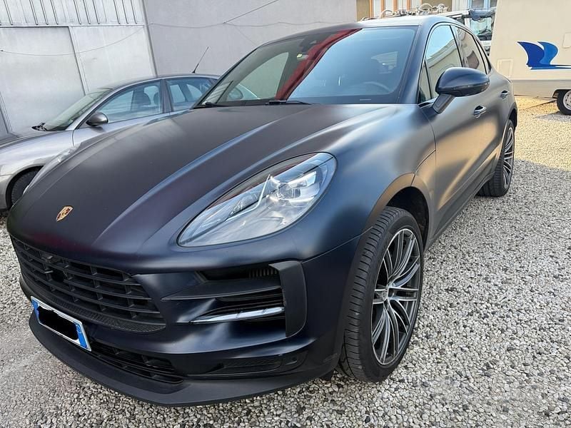 Usata Porsche Macan 353 CV (259 kW) 2019 Blu SUV