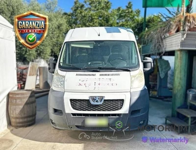 Usata Peugeot Boxer 131 CV (96 kW) 2014 Bianco Furgone