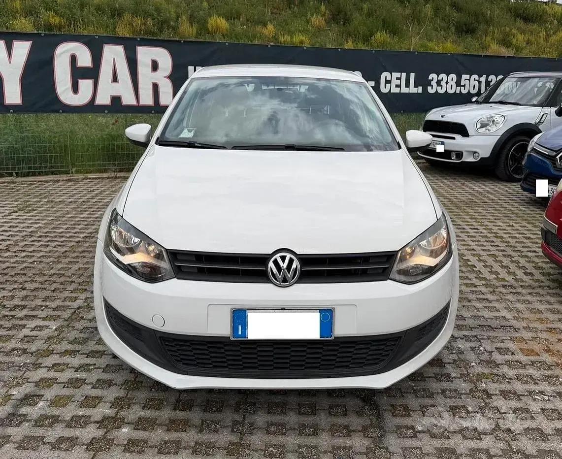 Usata VW Polo Trendline 75 CV (55 kW) 2014 Bianco Berlina