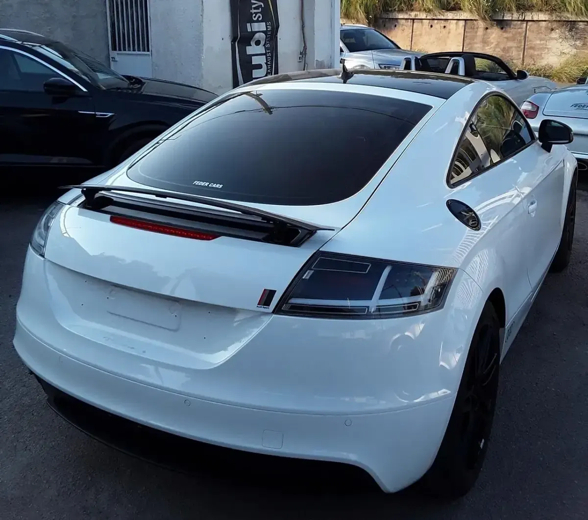 Usata Audi TT S-Line 2009 Bianco Coupé