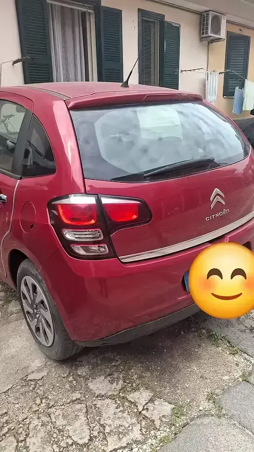 Begagnad Citroën C3 82 HK (60 kW) 2015 Röd Halvkombi