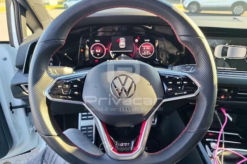 Usata VW Golf VIII GTI 245 CV (180 kW) 2023 Bianco Berlina