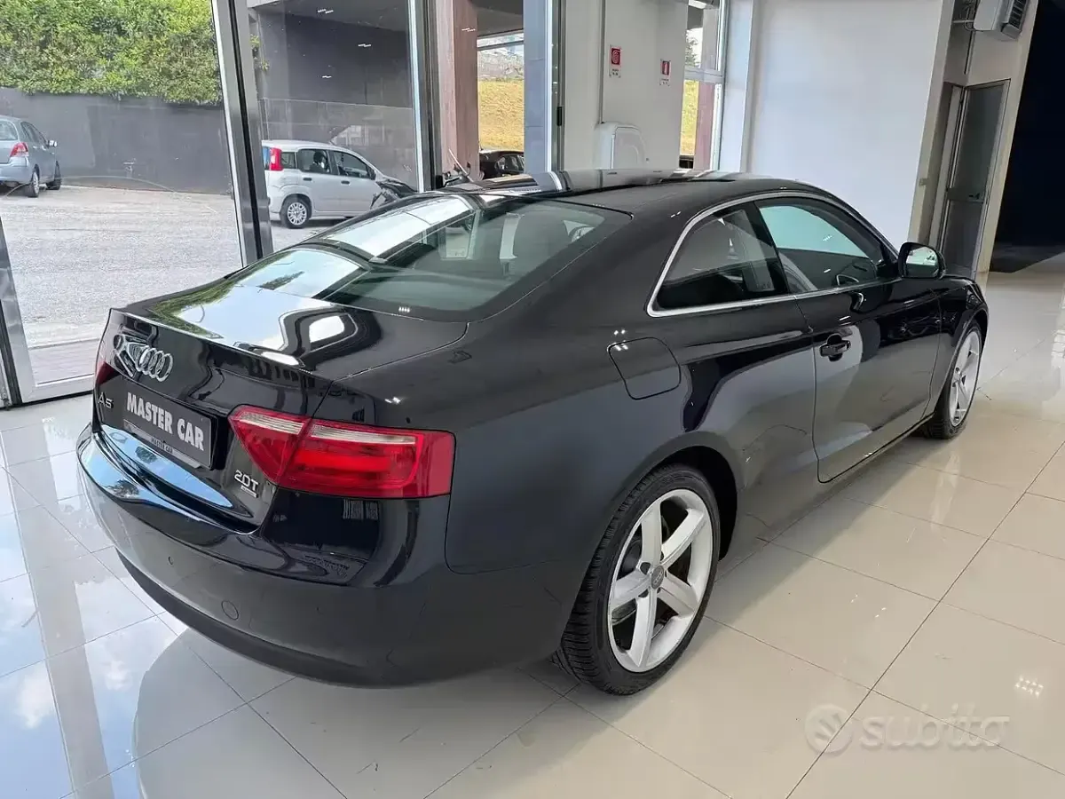 Usata Audi A5 211 CV (155 kW) 2009 Nero Coupé