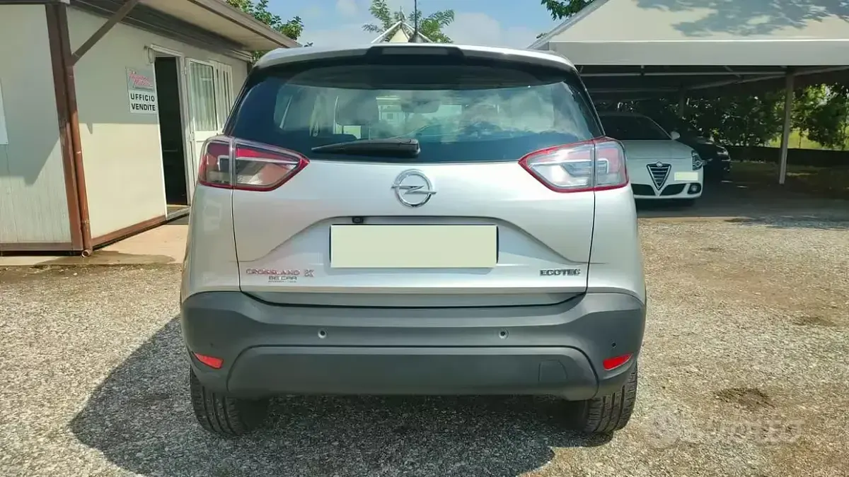 Usata Opel Crossland X 82 CV (60 kW) 2018 Grigio SUV