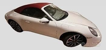 Usata Porsche 991 349 CV (256 kW) 2014 Bianco Cabrio