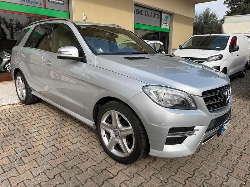 Usata Mercedes ML350 Premium 258 CV (189 kW) 2015 Argento SUV