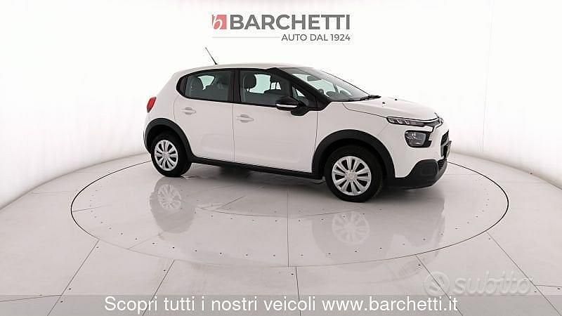 Usata Citroën C3 Feel 102 CV (75 kW) 2022 Bianco Utilitaria