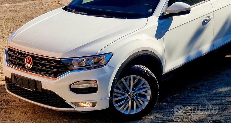 Usata VW T-Roc 150 CV (110 kW) 2021 Bianco SUV