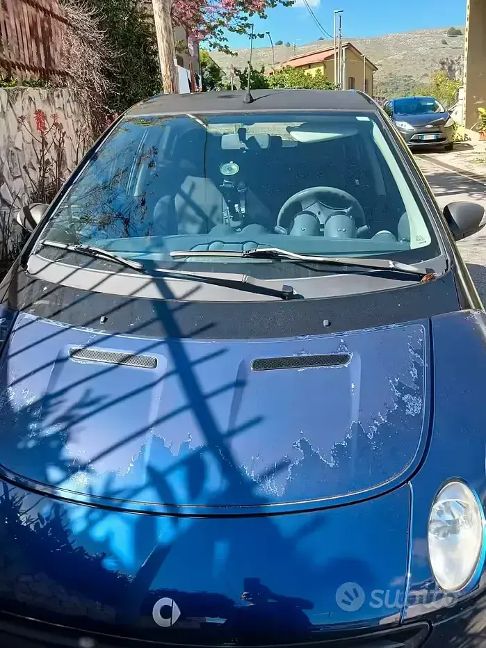 Usata Smart ForFour 68 CV (50 kW) 2006 Blu Utilitaria