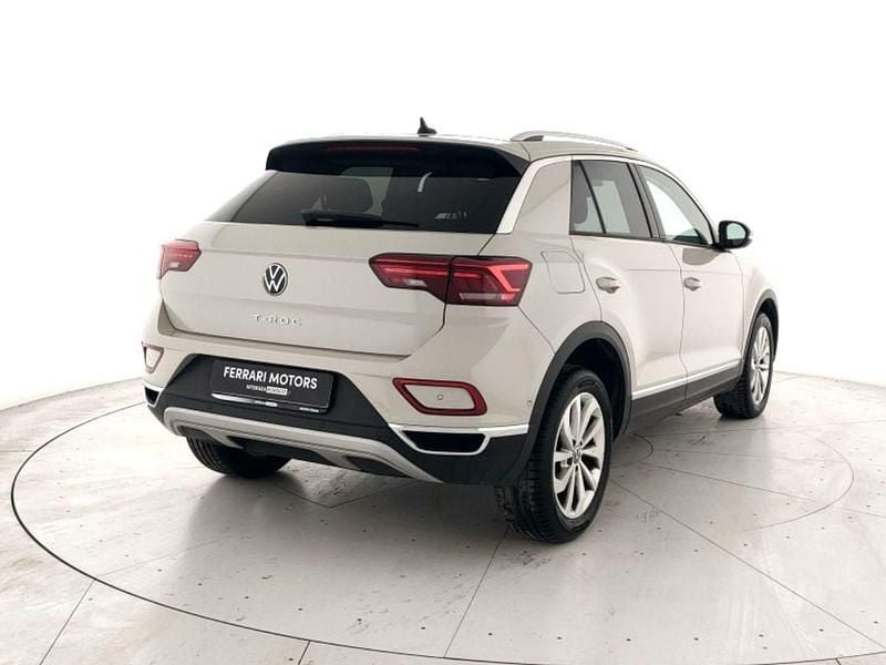 Usata VW T-Roc Life 150 CV (110 kW) 2022 Bianco SUV