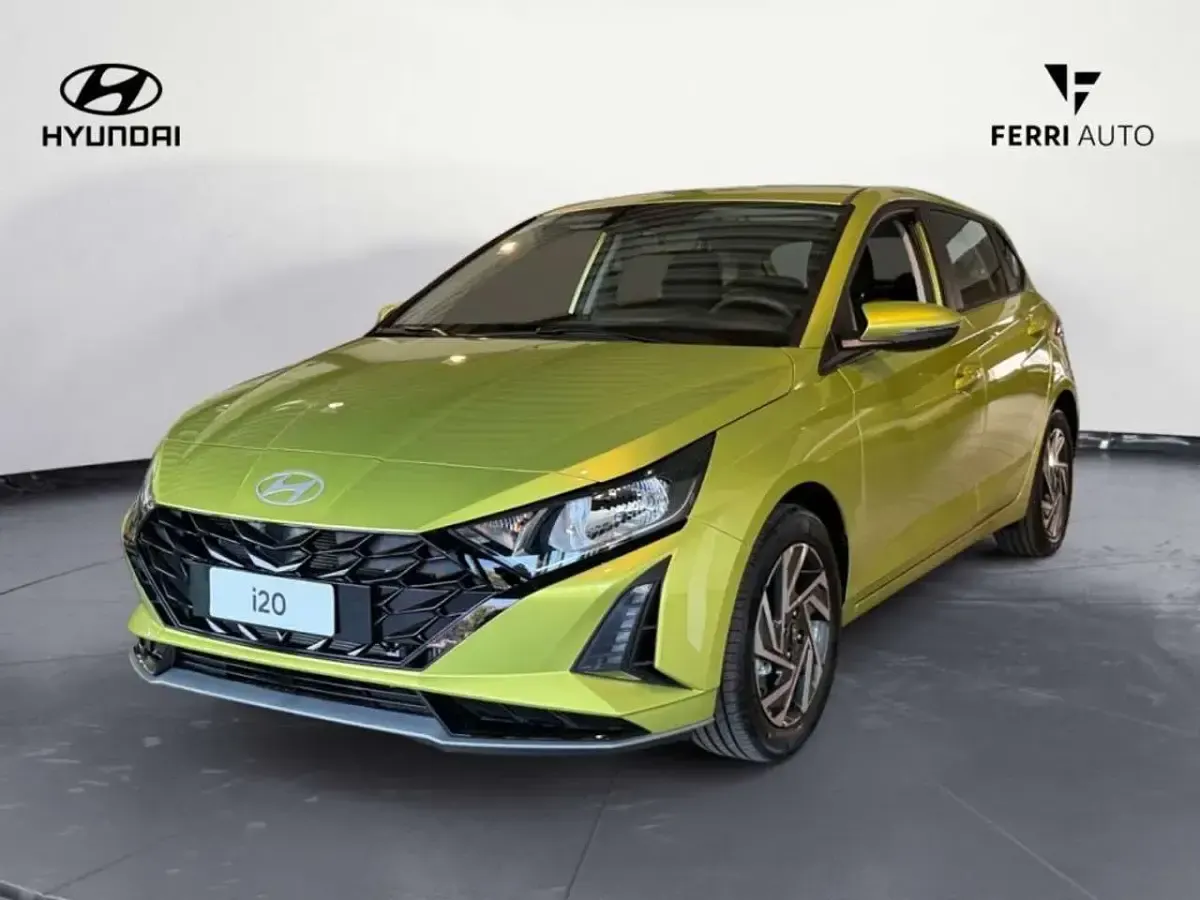 Nuova Hyundai i20 90 CV (66 kW) 2026 Verde Utilitaria