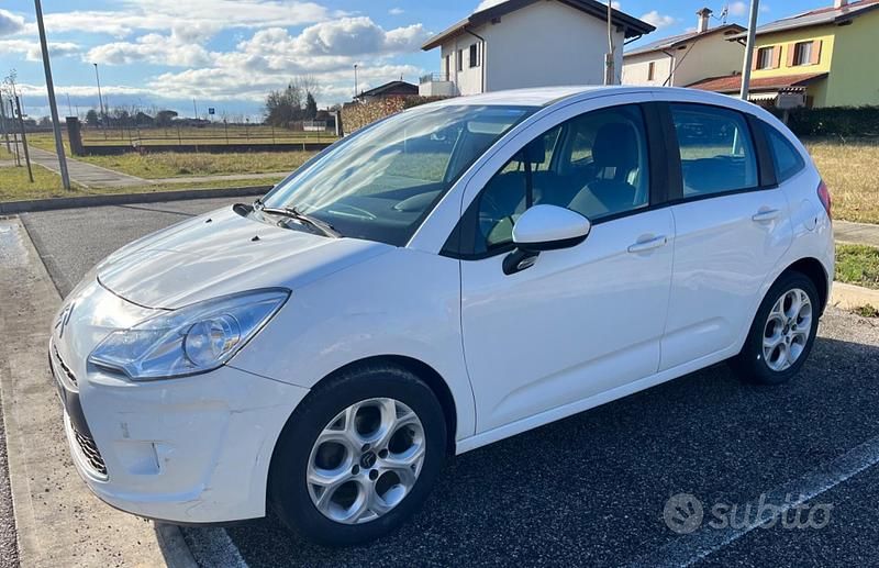Usata Citroën C3 Exclusive 68 CV (50 kW) 2012 Bianco Berlina
