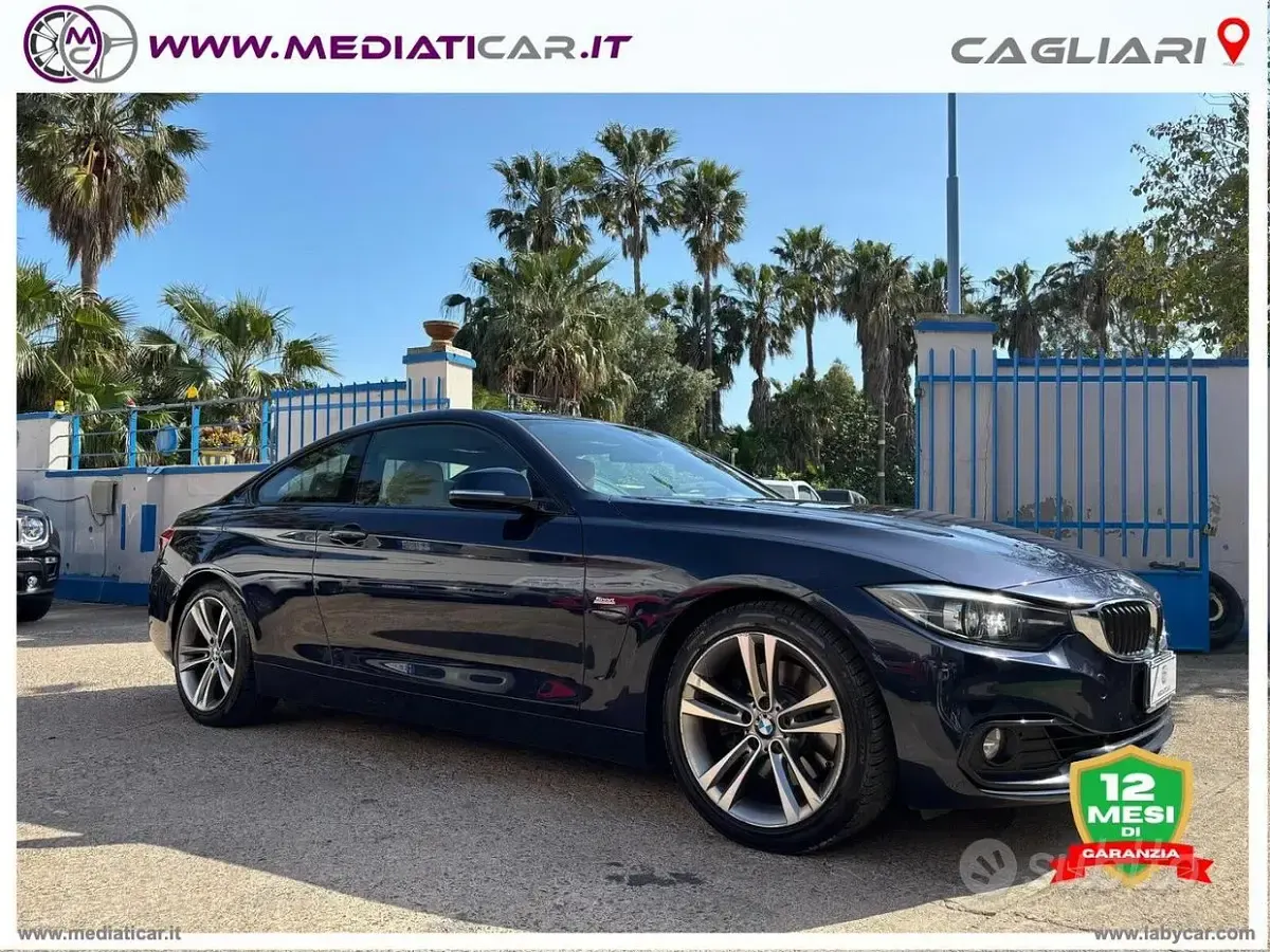 Usata BMW 430 Sport Line 258 CV (189 kW) 2018 Coupé