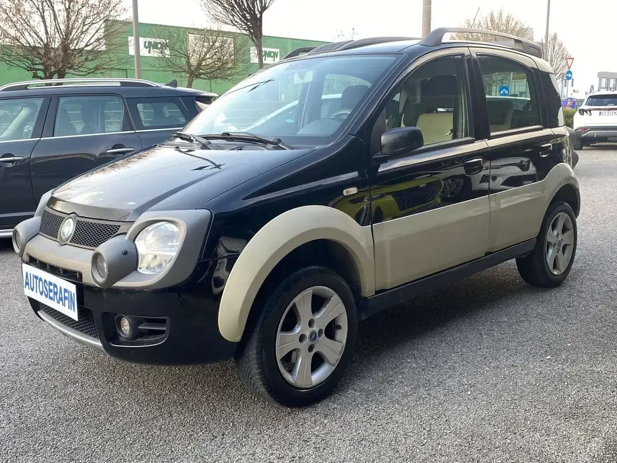 Usata Fiat Panda 4x4 Cross 69 CV (50 kW) 2007 Nero Utilitaria