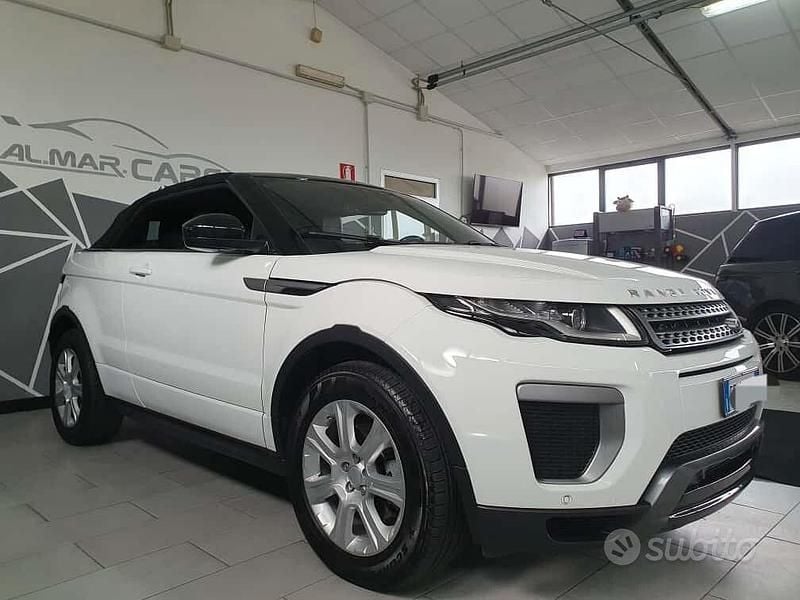 Usata Land Rover Range Rover evoque HSE Dynamic 150 CV (110 kW) 2016 Bianco Cabrio