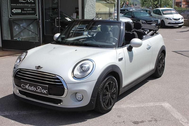 Bianco Usata 2018 Mini Cooper Cabriolet Cabrio | 22.900 € (Buon prezzo) - Immagine 1/4