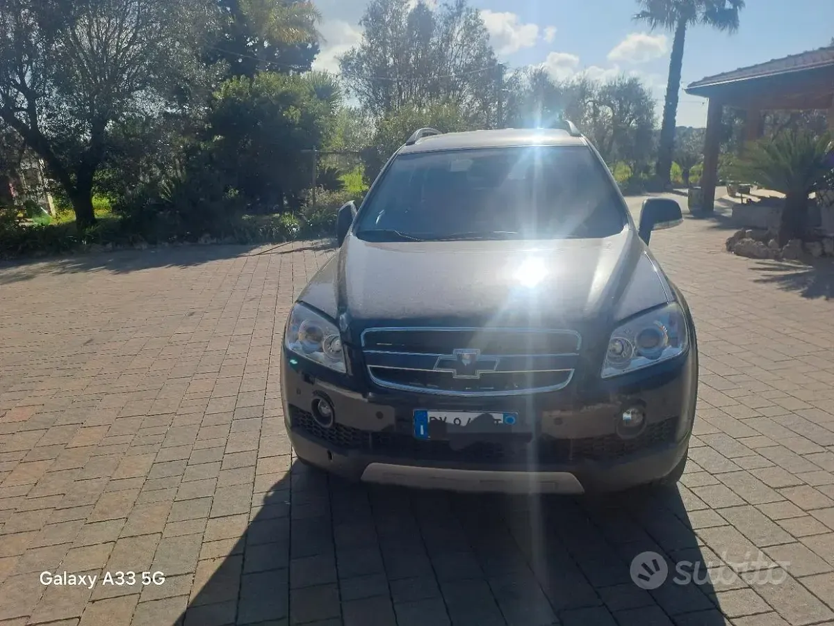 Usata Chevrolet Captiva 136 CV (100 kW) 2009 Nero SUV