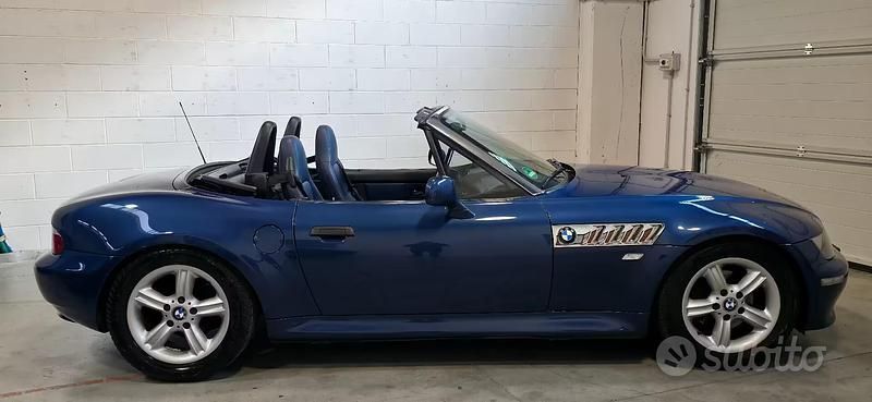 Usata BMW Z3 118 CV (86 kW) 2001 Blu Cabrio