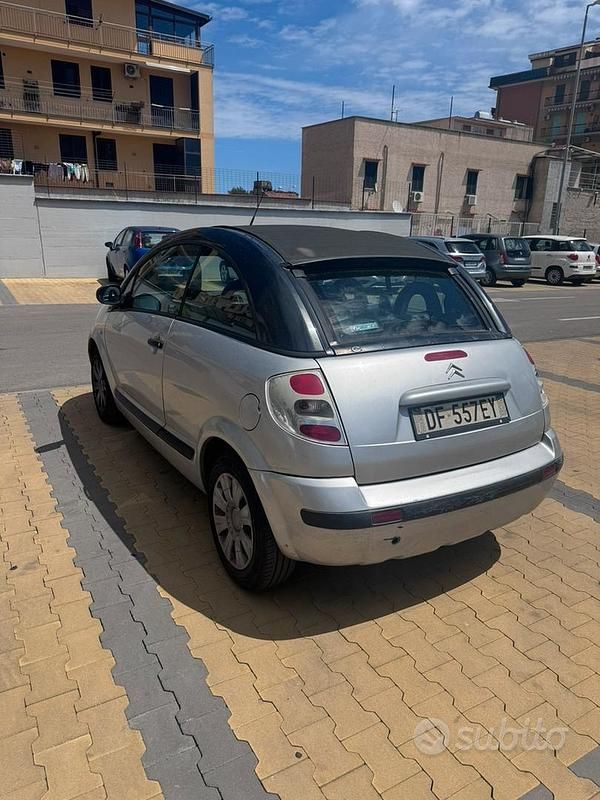 Usata Citroën C3 Pluriel 73 CV (53 kW) 2006 Grigio Cabrio