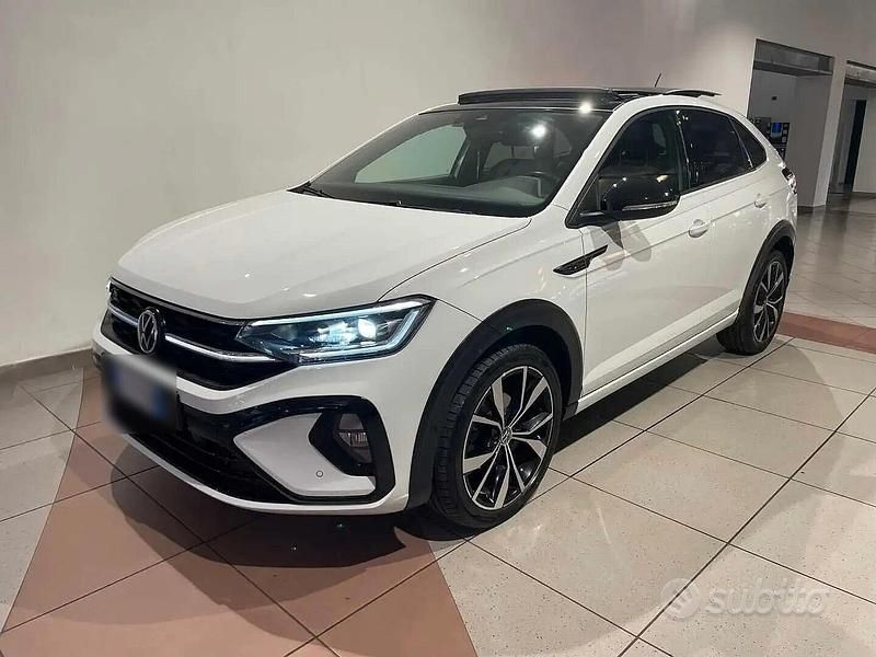 Usata VW Taigo R-line 110 CV (80 kW) 2022 Bianco SUV