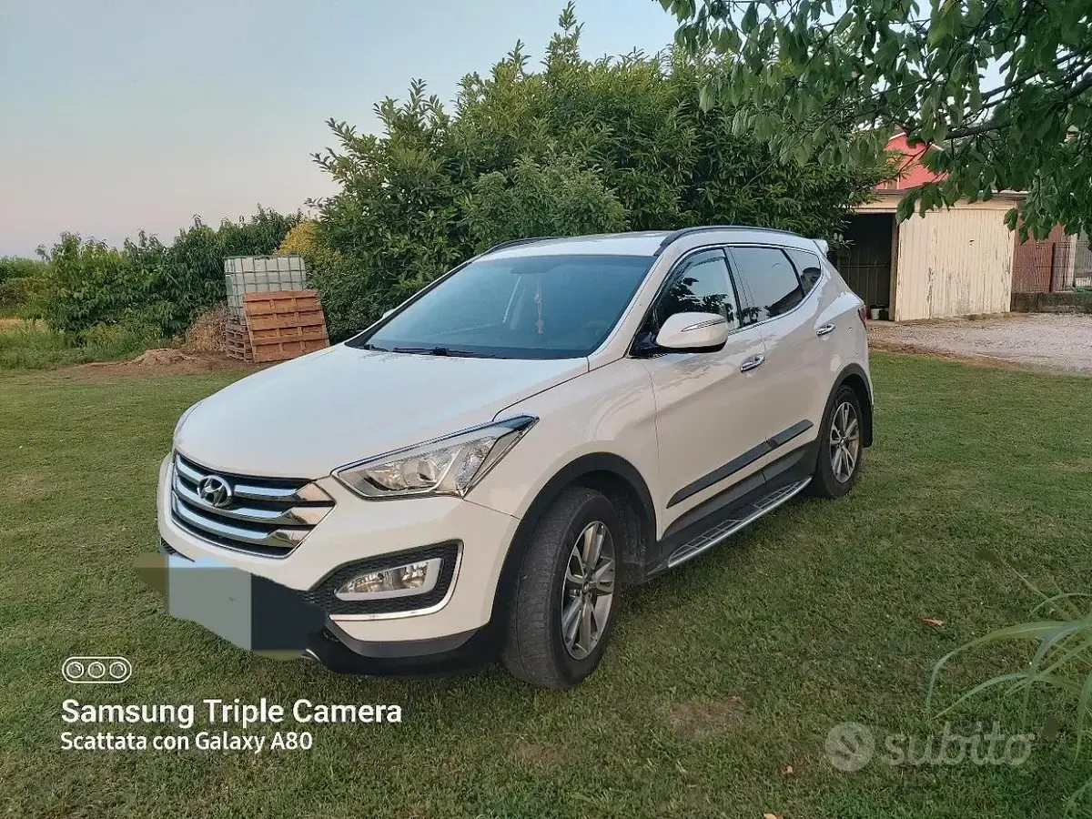 Usata Hyundai Santa Fe 150 CV (110 kW) 2013 Bianco SUV