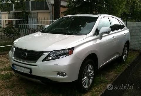 Usata Lexus RX450h 300 CV (220 kW) 2010 Bianco SUV