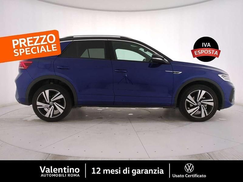 Usata VW T-Roc R-line 116 CV (85 kW) 2024 Blu/azzurro SUV