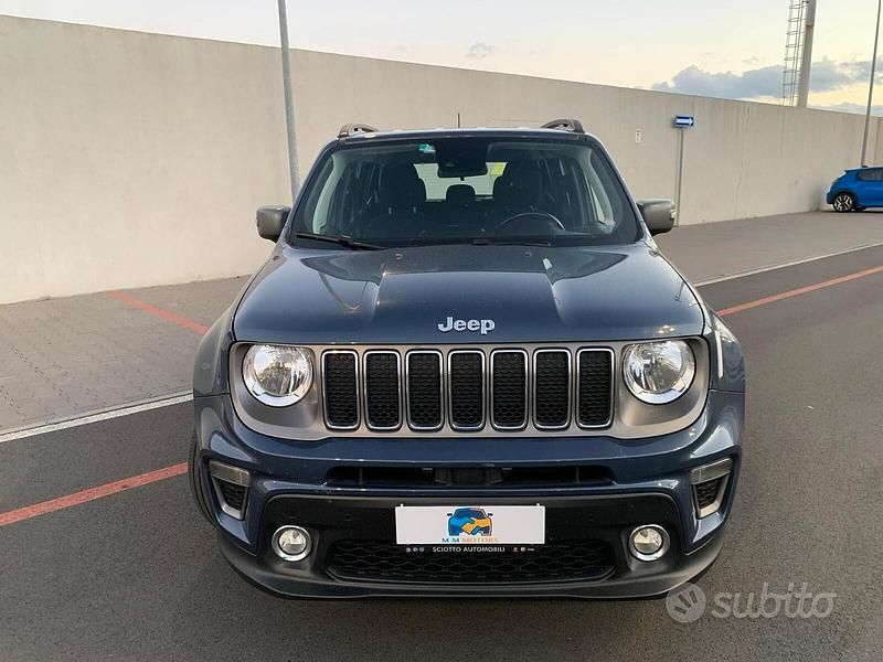 Usata Jeep Renegade Limited 130 CV (95 kW) 2021 Blu SUV