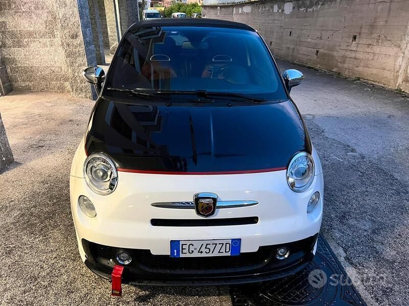 Usata Abarth 500C Esseesse 200 CV (147 kW) 2011 Bianco Cabrio