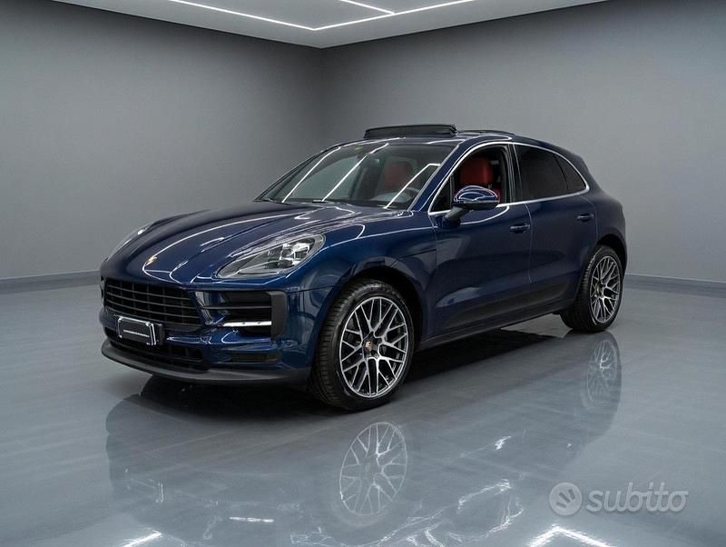 Usata Porsche Macan 245 CV (180 kW) 2019 Blu SUV