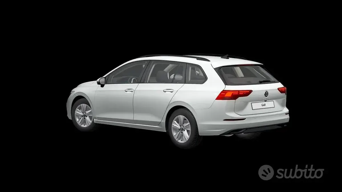 Usata VW Golf VIII Life 116 CV (85 kW) 2022 Bianco Station wagon