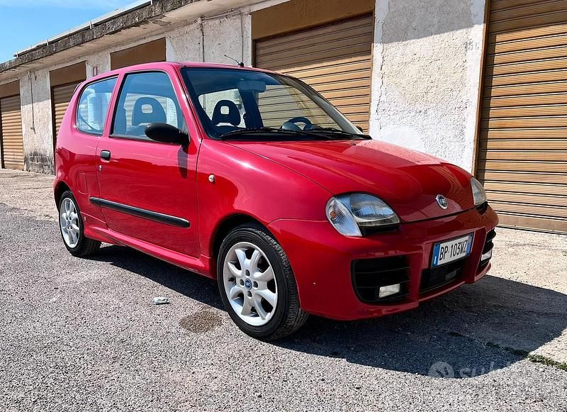 Usata Fiat Seicento Abarth 2001 Rosso Utilitaria