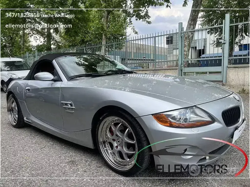 Begagnad BMW Z4 M Sport 231 HK (169 kW) 2003 Silver Cab
