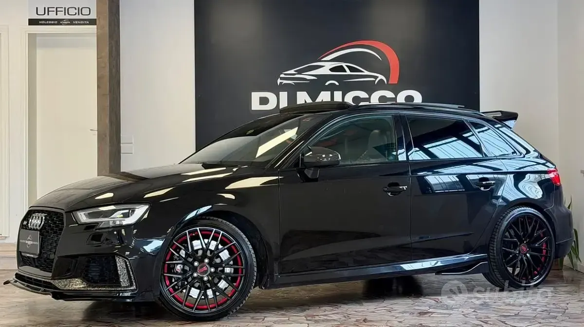 Usata Audi RS3 400 CV (294 kW) 2017 Nero Berlina