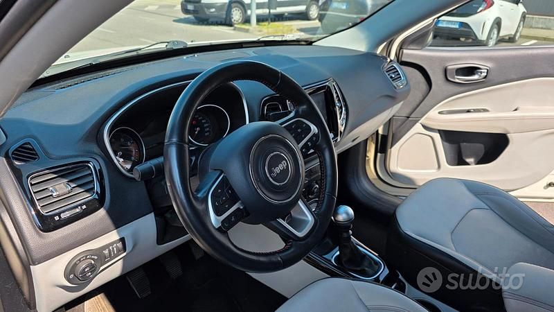 Usata Jeep Compass 140 CV (102 kW) 2019 Bianco SUV